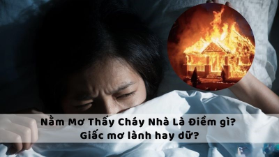 Nằm mơ thấy cháy nhà - Nên đánh con gì chuẩn xác nhất